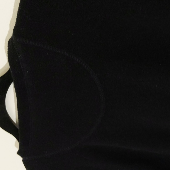 Denver Hayes| Black Long Sleeve Sweater Zippered 100% Polyester - Picture 3 of 8